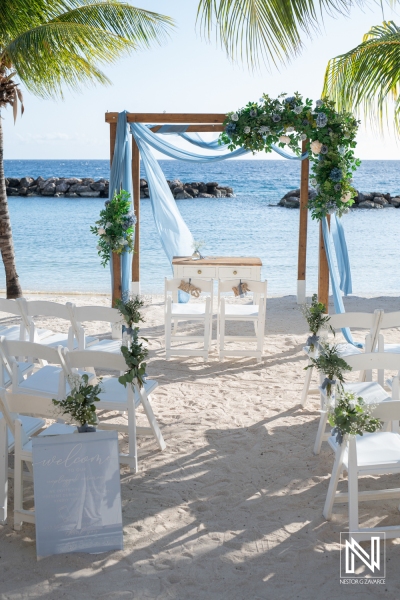 Wedding ceremony decor