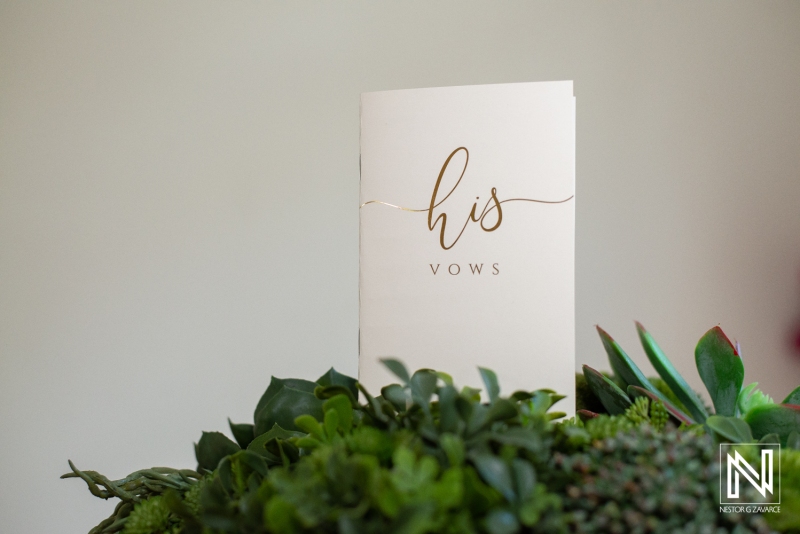 His vows book