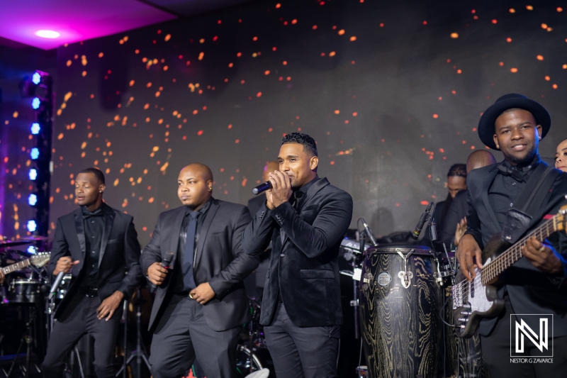 gentz band curacao at wedding party