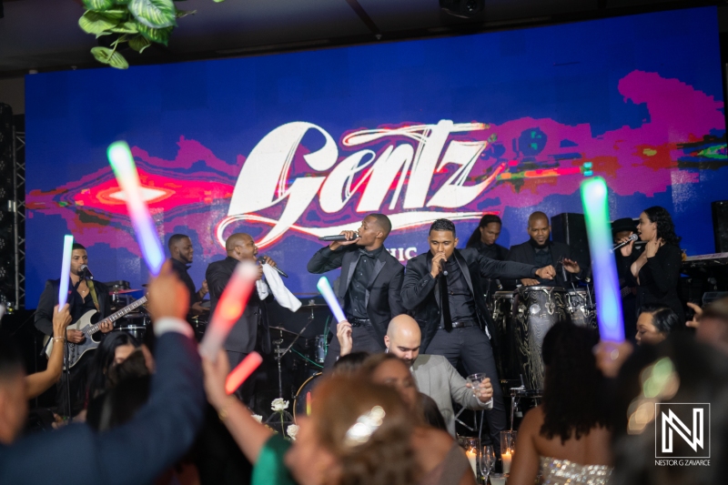 gentz band curacao at wedding party