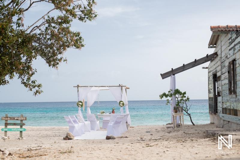 Ceremony setup