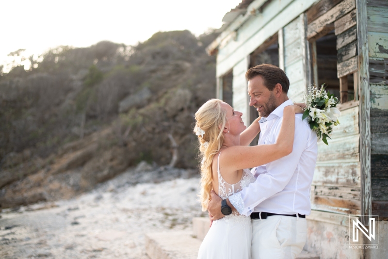 Bride and groom photoshoot session