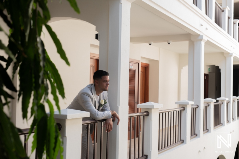 Photoshoot with the Groom