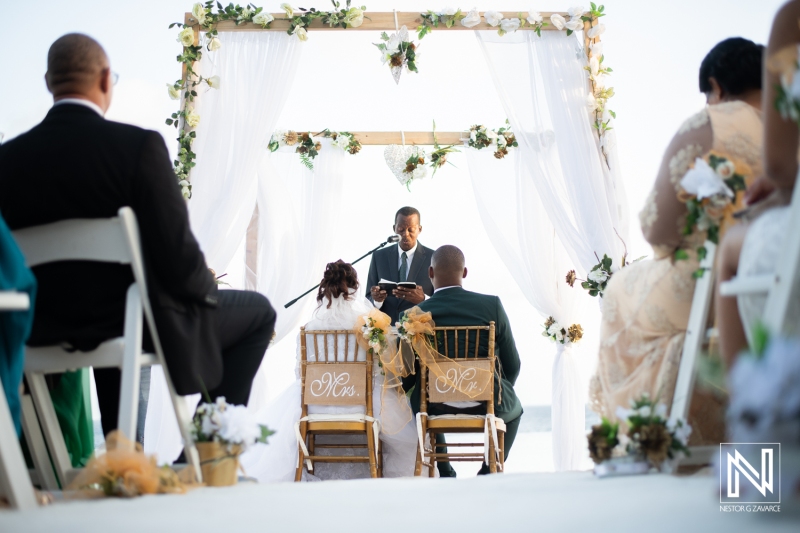 Ceremony at the beach