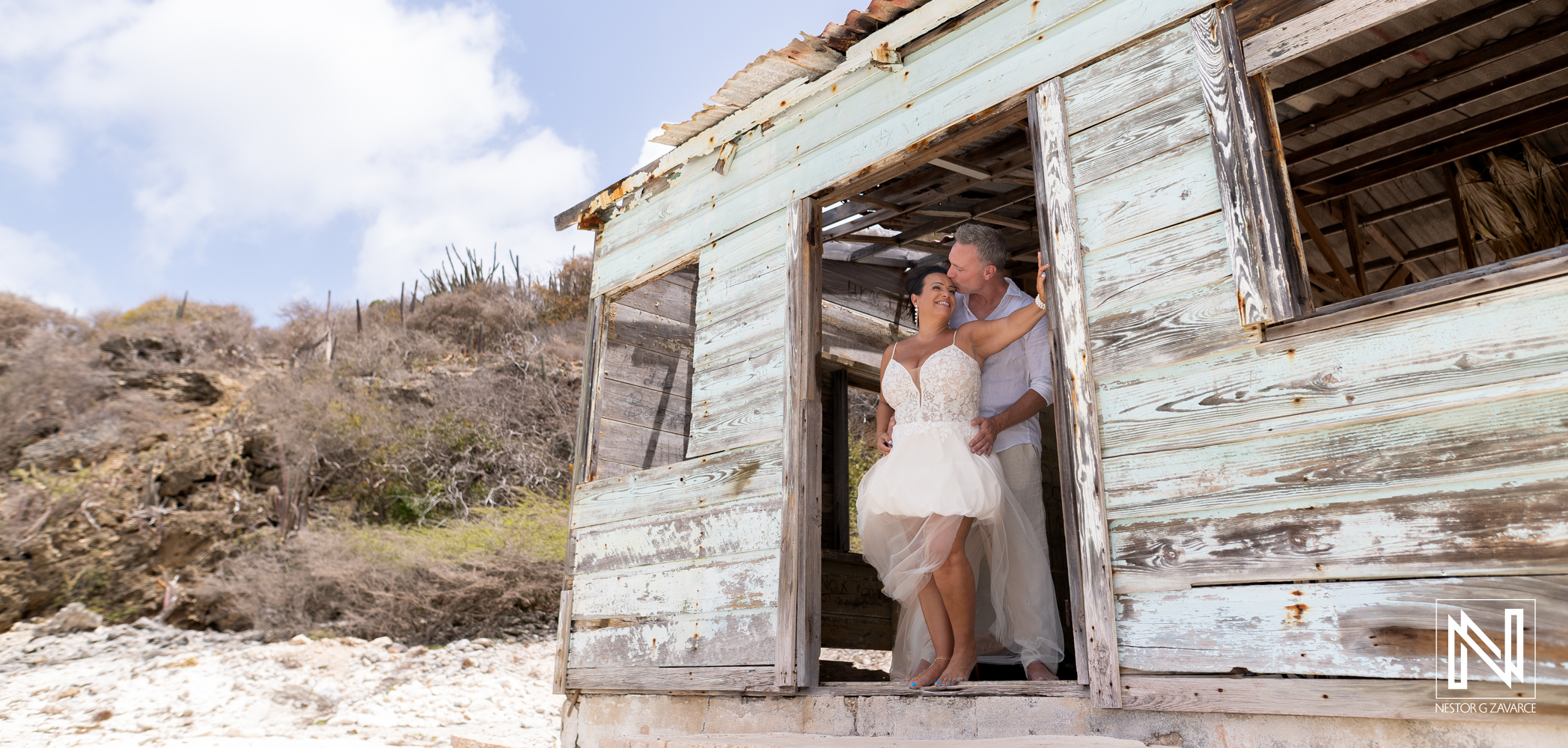 Wedding at Playa Hunku in Curacao