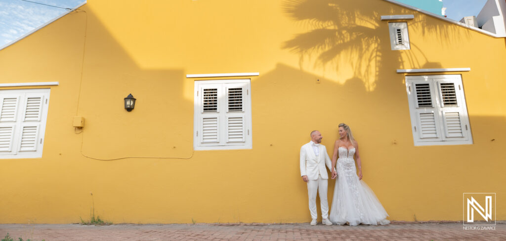 Multi-day vow renewal celebration at Mood Beach and Mambo Beach in Curacao