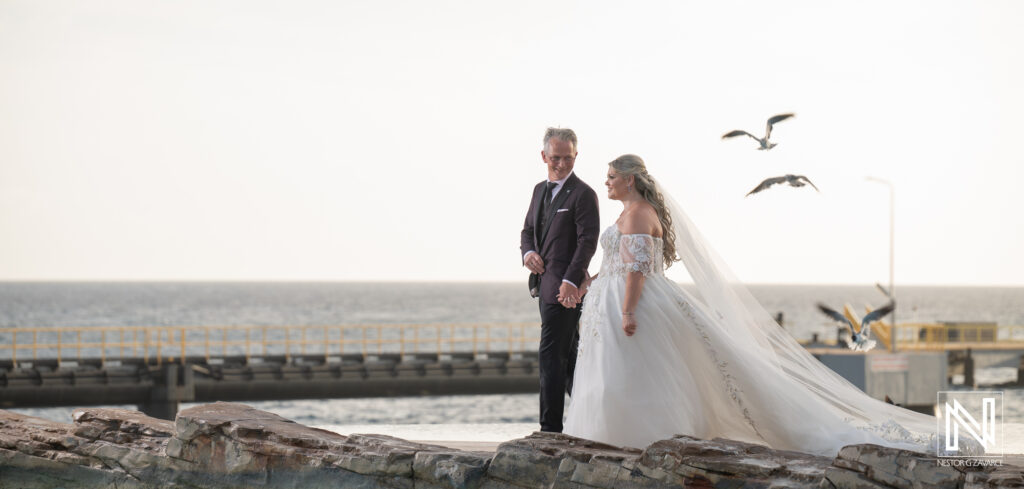 Destination wedding at Renaissance Wind Creek Curacao Resort